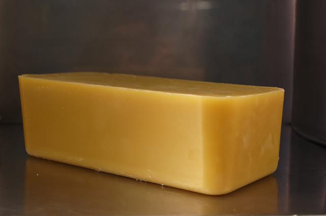 5 Pound Block Pure Beeswax 